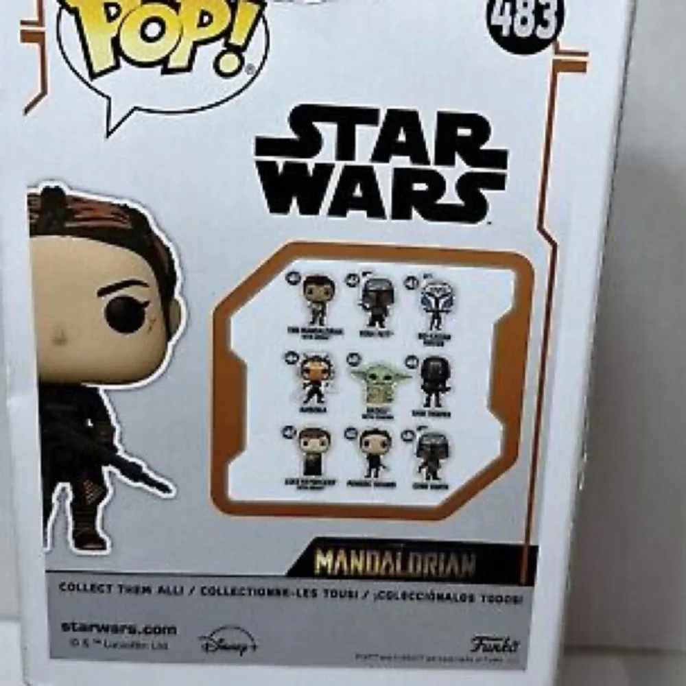 New Funko Pop! Star Wars: The Mandalorian - Fennec Shand Vinyl Bobblehead #483